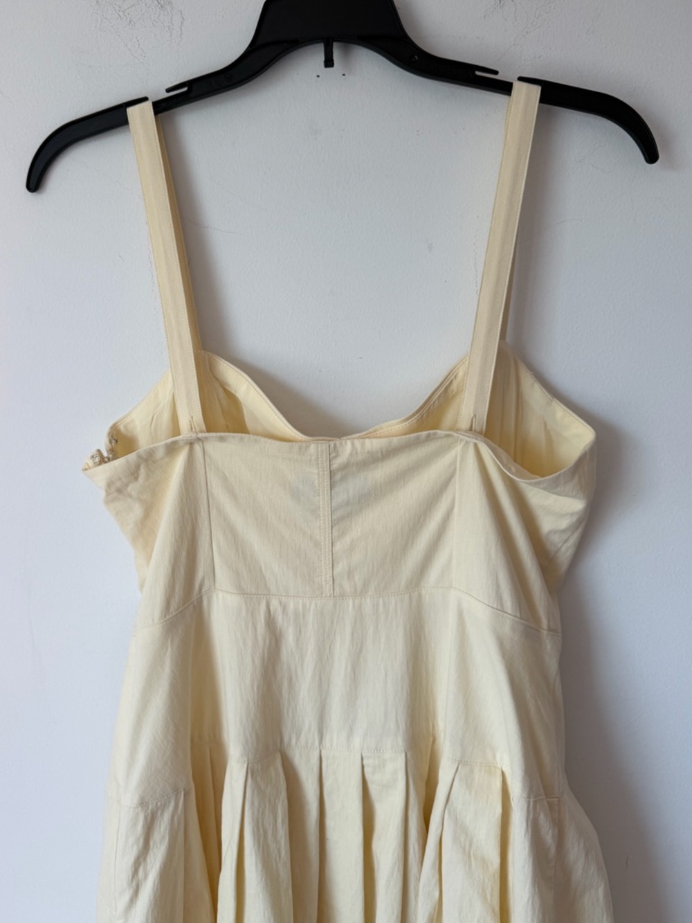J. Crew Pleated Drop-Waist Dress in Crinkle Cotton Blend - Picture 8 of 12